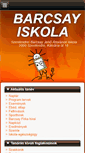 Mobile Screenshot of barcsay.szentendre.hu